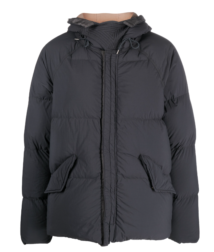 TEN C ARTIC 다운 파카 다크